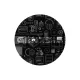 Genesis Tellur 300 Gear 100 cm Protective Gamer szőnyeg