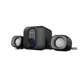 Natec PUG 11W RMS 2.1 Aktív hangfal - fekete