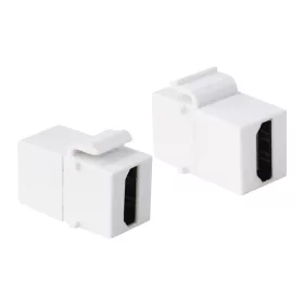 Logilink HDMI keystone csatlakozó, A/F   HDMI-A/F, fehér