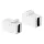 Logilink HDMI keystone csatlakozó, A/F   HDMI-A/F, fehér