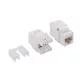Logilink Cat.6 Keystone Jack UTP, 180  IDC, 16 mm szélesség