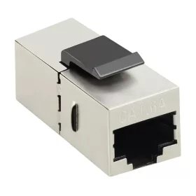   Logilink Cat.6A Keystone Inline csatlakozó, STP, 17 mm széles, fém (NK4010)