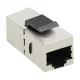 Logilink Cat.6A Keystone Inline csatlakozó, STP, 17 mm széles, fém (NK4010)