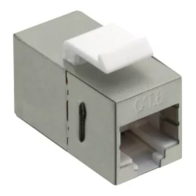   Logilink Cat.6 Keystone Inline csatlakozó, STP, 14,6 mm széles, fém