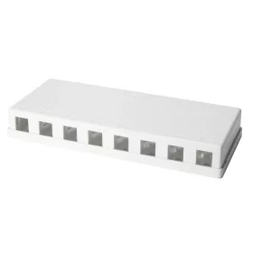 LogiLink Keystone fali szerelődoboz 8UTP fehér (NK4035)