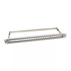 LogiLink Patch Panel 1U 24 Port árnyékolt szürke (NK4041)