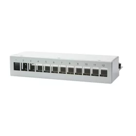   Logilink Asztali keystone panel 12 keystone modulhoz, árnyékolt (NK4052)