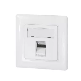   Logilink Keystone előlap 1 modulhoz, német típusú, fehér