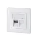 Logilink Keystone előlap 2 modulhoz, német típusú, fehér (NK4054)