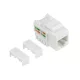 Logilink Cat.6 Keystone jack UTP, 90 -os IDC, 10 db (NK4056)