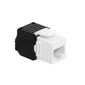   Logilink Keystone Jack Cat.6AUTP AWG 22-26, szerszám nélküli, 16,6 mm szélesség (NK4066)
