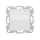 Logilink Keystone előlap 2 modulhoz, kiálló, UP/50, hófehér