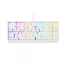   GENESIS THOR 230 TKL US RGB MECHANIKUS BILLENTYŰZET PIROS-FEHÉR HOT SWAP