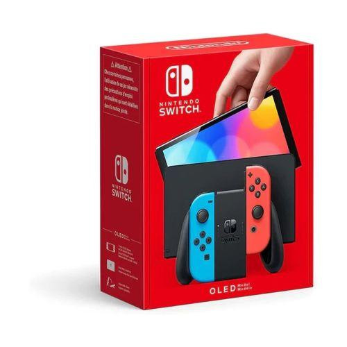 Nintendo Switch OLED Model Neon Red/ Neon Blue, Black EU