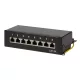 LogiLink Patch Panel 8 Port STP CAT6a árnyékolt fekete (NP0018B)