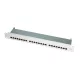 LogiLink Patch Panel 1U 19" 24 Port STP CAT6 árnyékolt szürke (NP0040A)