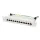 Logilink Cat.6 patch panel 12-port 10", STP, szürke