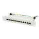 Logilink Cat.6 patch panel 12-port 10", STP, szürke