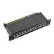 Logilink Cat.6A Patch Panel 12-port 10" fekete (NP0052B)