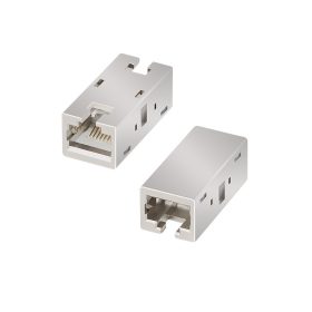   Logilink RJ45 csatlakozó Cat.6A 10G, 360  teljesen árnyékolt, ipari használatra alkalmas (NP0067)