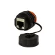Logilink Cat.6A ipari válaszfalcsatlakozó 2 x RJ45