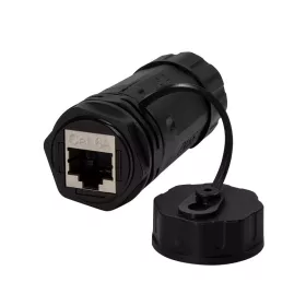   Logilink Cat.6A ipari válaszfalcsatlakozó 2 x RJ45, kábelvezetővel