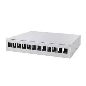   Logilink Consolidation point box 12-port, asztali/falra/sínre szerelheto, szürke