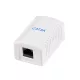 Logilink Cat.6A Felületre szerelhető doboz 1 x RJ45, árnyékolatlan (NP0100)