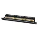 Logilink Cat.6A Patch Panel 24 portos UTP, 90 -os LSA lezárás