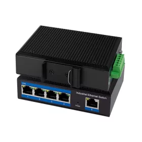   LogiLink Industrial Gigabit Ethernet switch, 5 portos, 10/100/1000 Mbit/s (NS202)