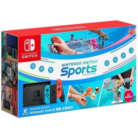 Nintendo Switch V2 + Sports Játékkonzol - Piros/Kék