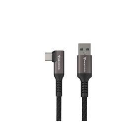   Genesis USB-C(M)->USB-A(M) 3.1 GEN 1 kábel 5GB/S PD15W VR fekete - 3m