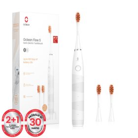 Oclean Flow S elektromos fogkefe fehér +2db fej (552959)