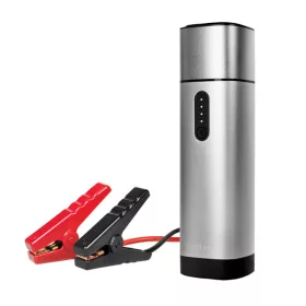   Logilink Power bank 10000 mAh, 2x USB-A, autóindító, szürke