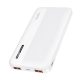 Logilink Mobil Power Bank, LiPo, 10.000 mAh, 2x USB-A + USB-C, PD 20W, fehér