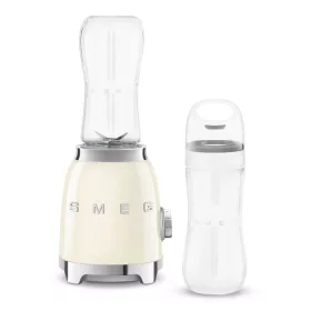   Smeg kompakt turmixgép extra palackkal, 50-es évek design (krém) PBF01CREU