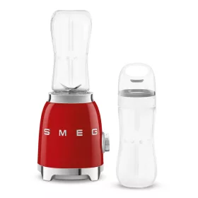   Smeg kompakt turmixgép extra palackkal, 50-es évek design (piros) PBF01RDEU