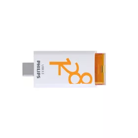   Pen Drive 128GB Philips USB-C 3.2 Gen 1 fehér-narancs (PH115057)