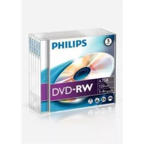 Philips DVD-RW 4.7GB 4X DVD lemez
