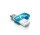 Pen Drive 16GB Philips Vivid USB 2.0 fehér-kék  (FM16FD05B/10)