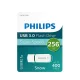 Pen Drive 256GB Philips Snow Edition USB 3.0 fehér-zöld  (FM25FD75B / PH665427)