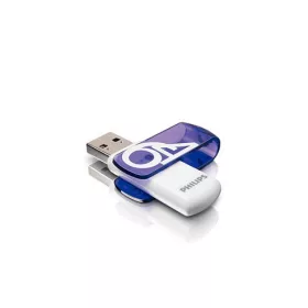   Pen Drive 64GB Philips Vivid USB 2.0 fehér-lila  (FM64FD05B/10)