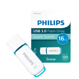   Pen Drive 16GB Philips Snow Edition USB 3.0 fehér-kék  (FM16FD75B / PH668138)