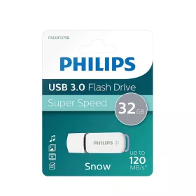   Pen Drive 32GB Philips Snow Edition USB 3.0 fehér-szürke  (FM32FD75B / PH668176)