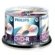 Philips DVD-R 4.7GB 16X DVD lemez hengeres 50db/cs