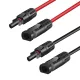 Logilink Szolár hosszabbító kábelkészlet, MC4/M - MC4/F, 6 mm2, CU, 3 m (PHC0102)