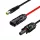 LogiLink PHC0400 napelem adapter kábel DC7909/M - 2x MC4/MF 0.3m fekete-piros