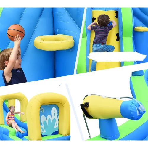 Vízágyús felfújható vízipark