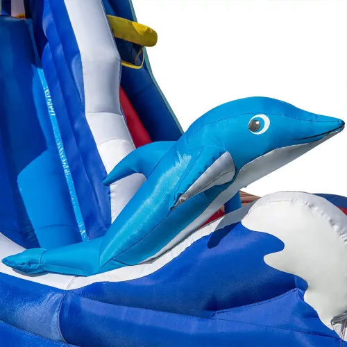 6 az 1-ben felfújható vízicsúszda