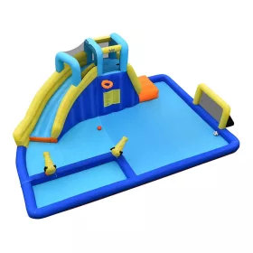 Focipályás felfújható vizi kalandpark